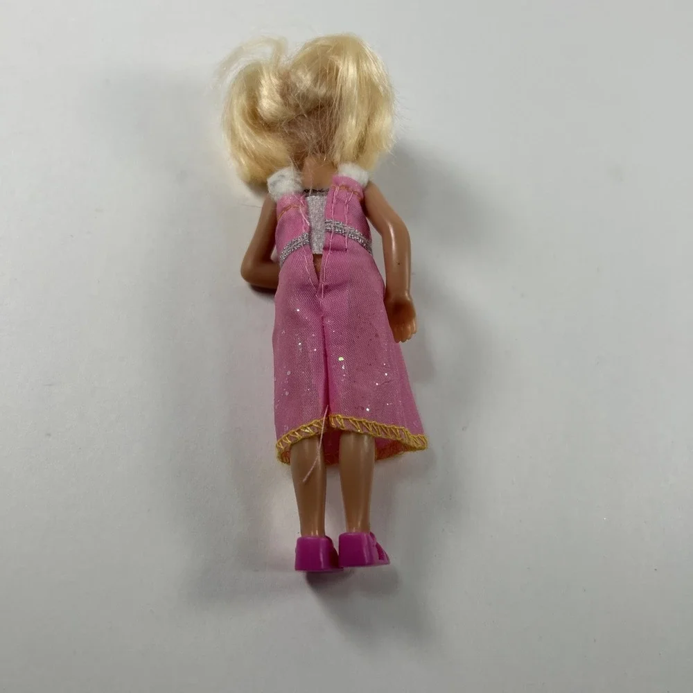 Okk Trading Company Small Blonde Doll With Outfit  5.5 Inches